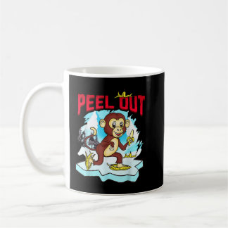 Mug Éplucher Funny Chimpanzé mignon Singe Patinage de