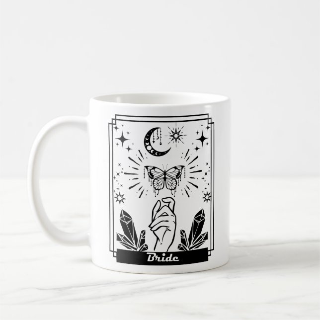Mug Épouse papillon, Épouse mystique, Épouse tarote (Gauche)