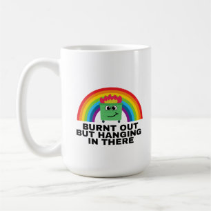 Mug Épuisé mais qui tient le coup