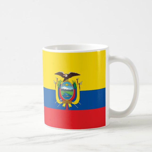 Mug Equateur Drapeau en céramique Musique (Droite)