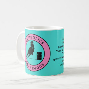 Mug Equiholics Unanimus Barrel Racer