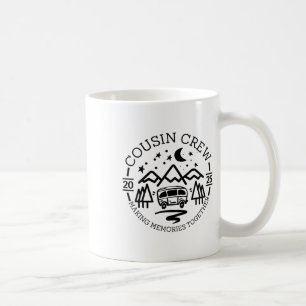 Mug Équipage de cousins 2025 Voyage de camping Créatio