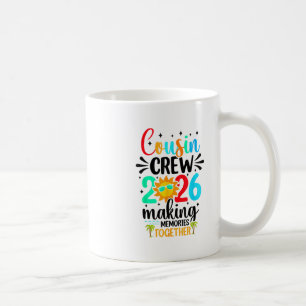 Mug Équipage de cousins voyage en famille à la plage p