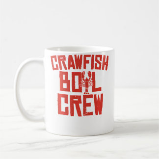 Mug Équipage de l'ébullition des écrevisses drôles