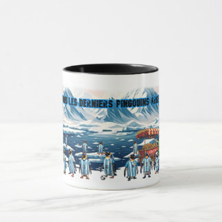 Mug Équipe Amusante de Pingouins Argentins sur un
