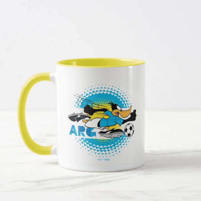 Mug Équipe Argentine de Football Graphique de DAFFY DU (Gauche)
