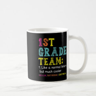Mug Équipe de 1re année comme d'habitude mais plus coo