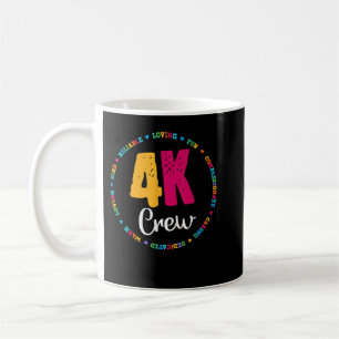Mug Équipe de 4K Équipe Enseignant Jardin d'école mate