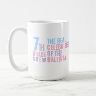 Mug Équipe de 7e année Les véritables célébrités du co