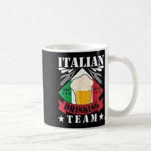 Mug Équipe de boisson italienne Boire de bière hommes