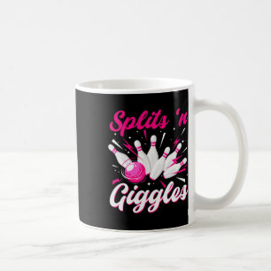 Mug Équipe de bowling Funny Splits n Giggles Joueuse m