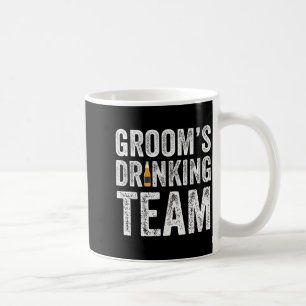 Mug Équipe de buveurs drôle du marié garçons d'honneur