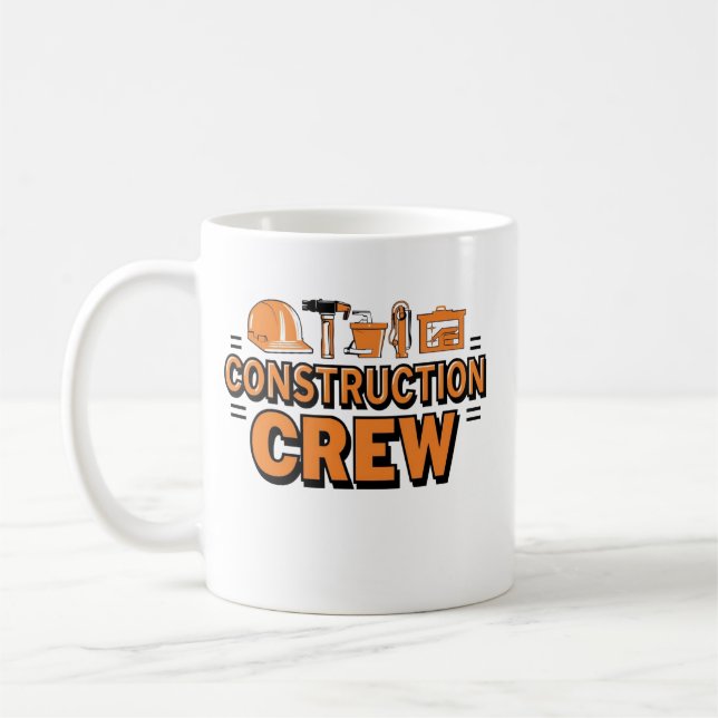 Mug Équipe de construction (Gauche)
