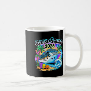 Mug Équipe de croisière 2026 Groupe familial correspon