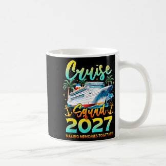 Mug Équipe de croisière 2027 Vacances d'été en famille