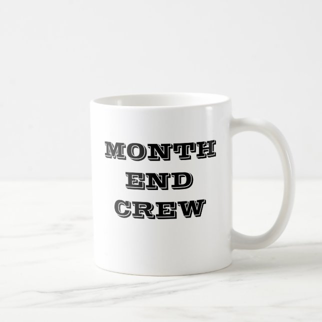 Mug Équipe de finance motivationnelle de fin de mois c (Droite)