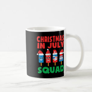 Mug Équipe de glace de Noël en juillet Chapeau de Père