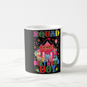 Mug Équipe De L'Anniversaire Boy Circus Carnival Thème