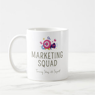 Mug Équipe de marketing - Équipe personnalisée