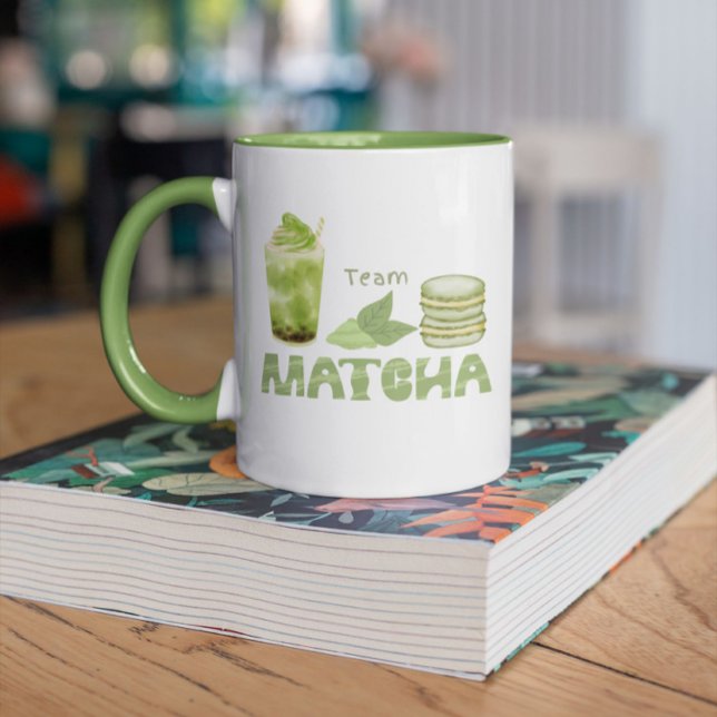 Mug Équipe de Matcha, matcha (Créateur téléchargé)