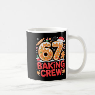 Mug Équipe de pâtisserie Noël 67 Mème drôle Pain d'épi