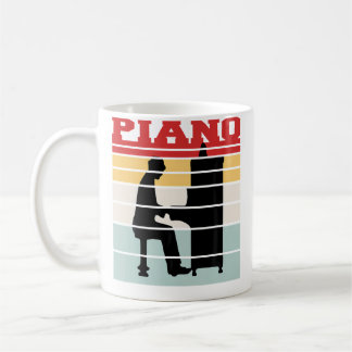 Mug Équipe de piano vintage