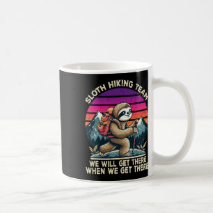 Mug Équipe de randonnée de paresseux Cadeaux de randon