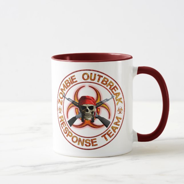 Mug Équipe de réponse de zombi (Droite)