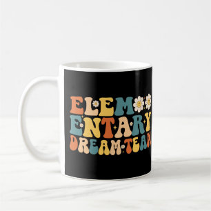 Mug Équipe De Rêve Élémentaire Retour À L'École