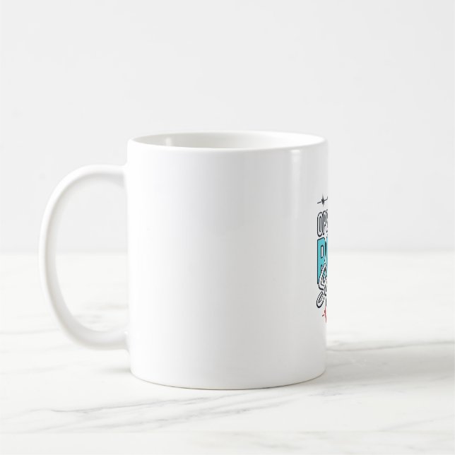 Mug Équipe de salle d'opération Conception de maillot  (Gauche)