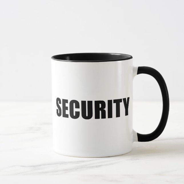 Mug Équipe de sécurité d'événement (Droite)