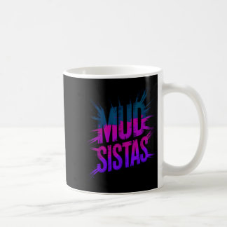 Mug Équipe de sœurs de boue de famille courant sœurs d