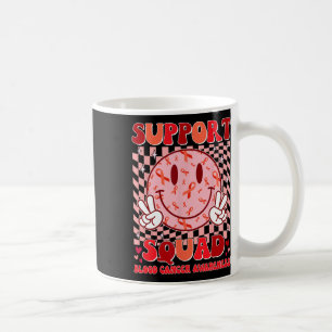 Mug Équipe de soutien motivationnel Groovy Cancer du s