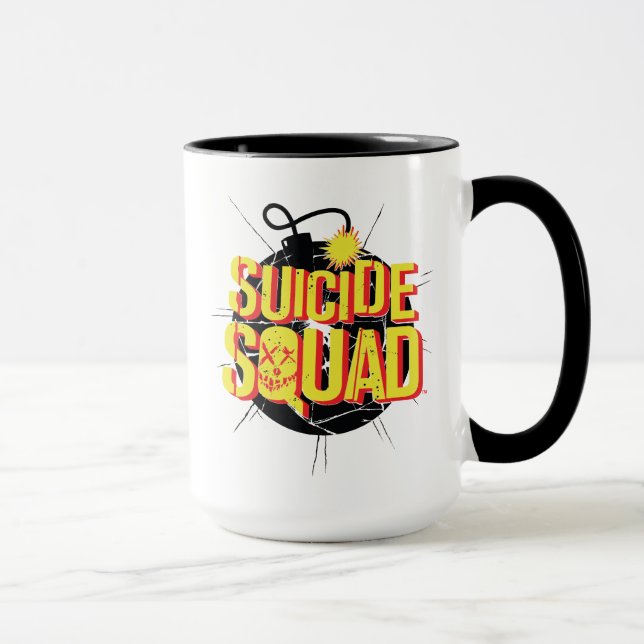 Mug Équipe de suicide | Logo de la bombe (Droite)