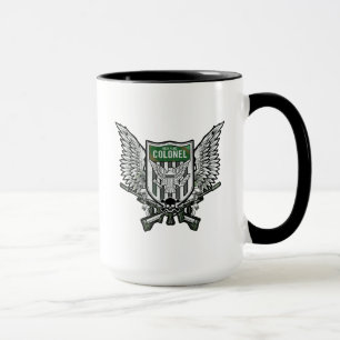 Mug Équipe de suicide Rick Drapeau Armoié Cimier Tat