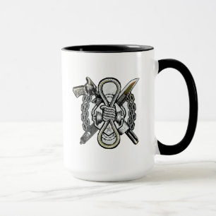 Mug Équipe de suicide Slipknot Armes Tattoo Art
