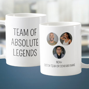 Mug Équipe Des Légendes Absolues 3 Photo Coworker Offi