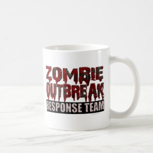 Mug Équipe d'intervention en cas d'éclosion de zombie