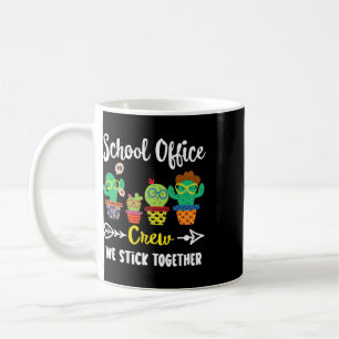 Mug Équipe du bureau de l'école Nous restons ensemble