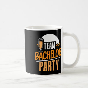 Mug Équipe enterrement de vie de garçon mariée marié 4