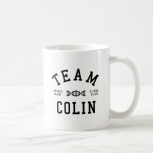 Mug Équipe noire orpheline Colin