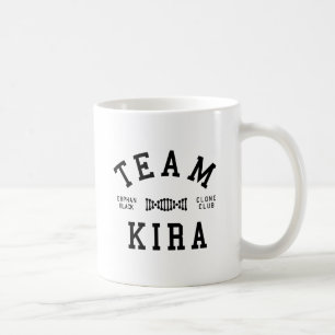 Mug Équipe noire orpheline Kira