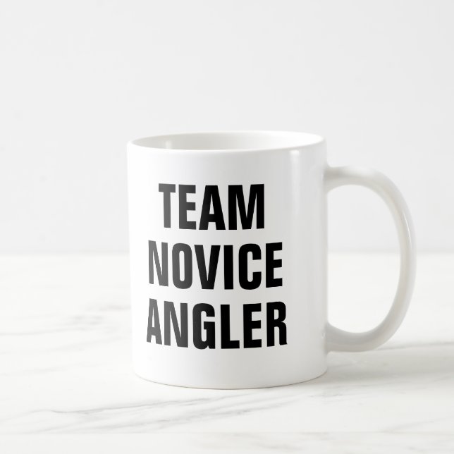 Mug Équipe Novice Angler (Droite)