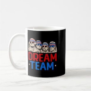 Mug Équipe Présidents Patriotiques Mont Aamerican Usa