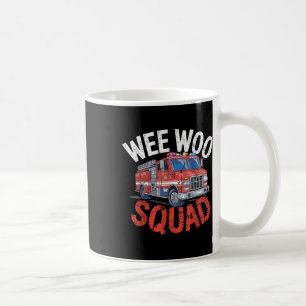Mug Équipe Wee Woo Drôle Pompiers Camion de pompiers