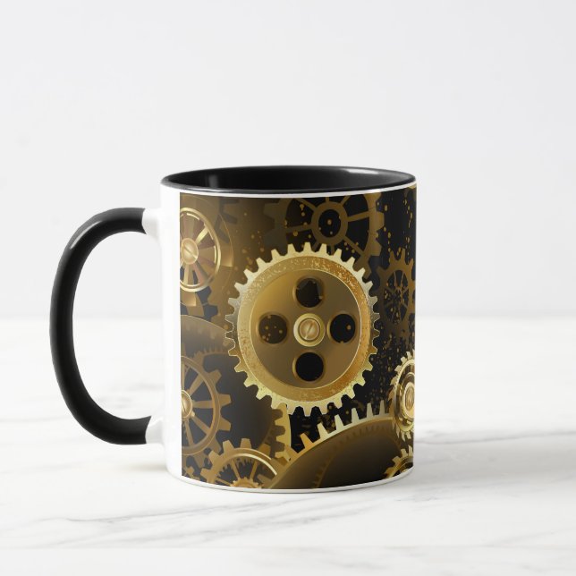 Mug Équipements en laiton sans vapeur (Gauche)