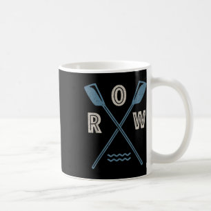 Mug Équipier de nage en ligne à la rame timonier Rétro