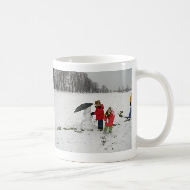 Mug ęr BONHOMME DE NEIGE, FIER DE DIRE : JOYEUX NOËL ! (Droite)
