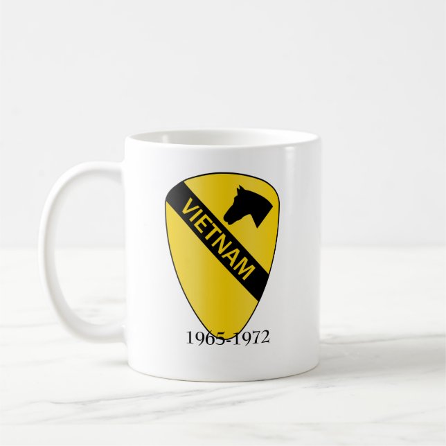 Mug ęr Division VIETNAM, 1965-1972 de cavalerie (Gauche)