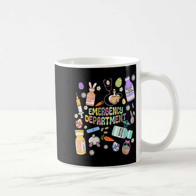 Mug Er Easter Nurse Crew Easter Day Emergency Room Nur (Droite)